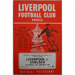 Liverpool v chelsea FA Cup Programme