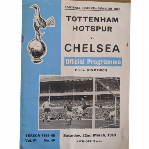 Tottenham V Chelsea 1969