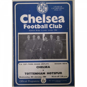 Chelsea V Tottenham 1964 Football Programme