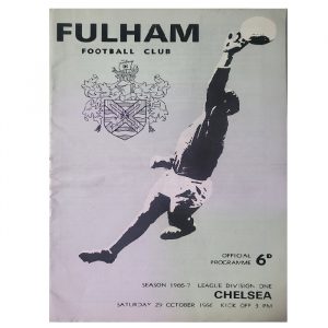 Fulham V Chelsea 1966