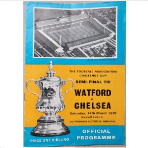 Watford V Chelsea 1970
