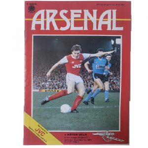 Arsenal V Aston Villa 1984