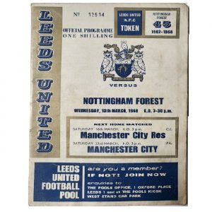 Leeds V Forest 1968