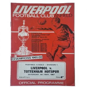 Liverpool V Tottenham 1967