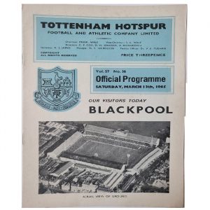 Tottenham V Blackpool 1965