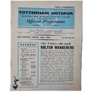 Tottenham V Bolton 1964