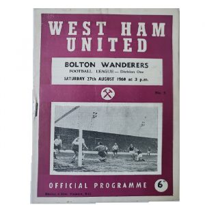 West Ham V Bolton 1960